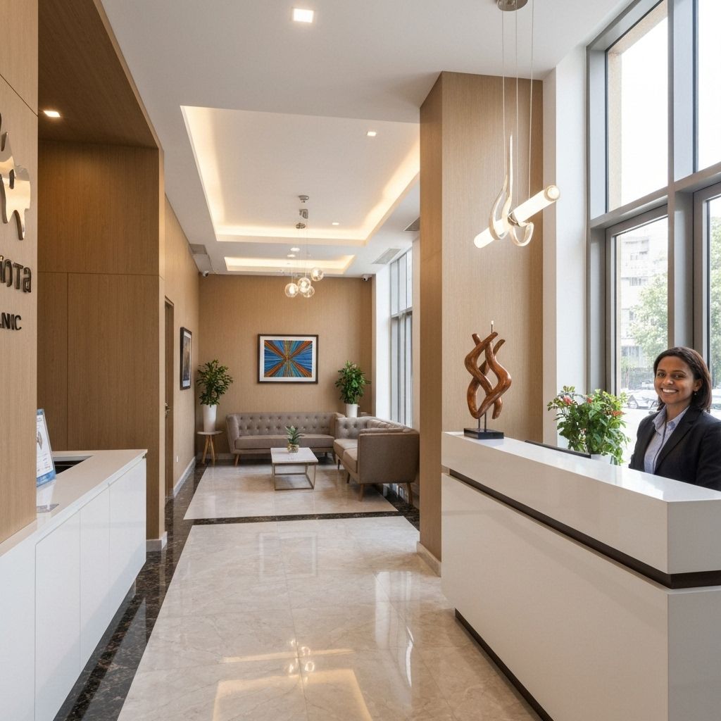 Alif Dental Clinic Reception Area