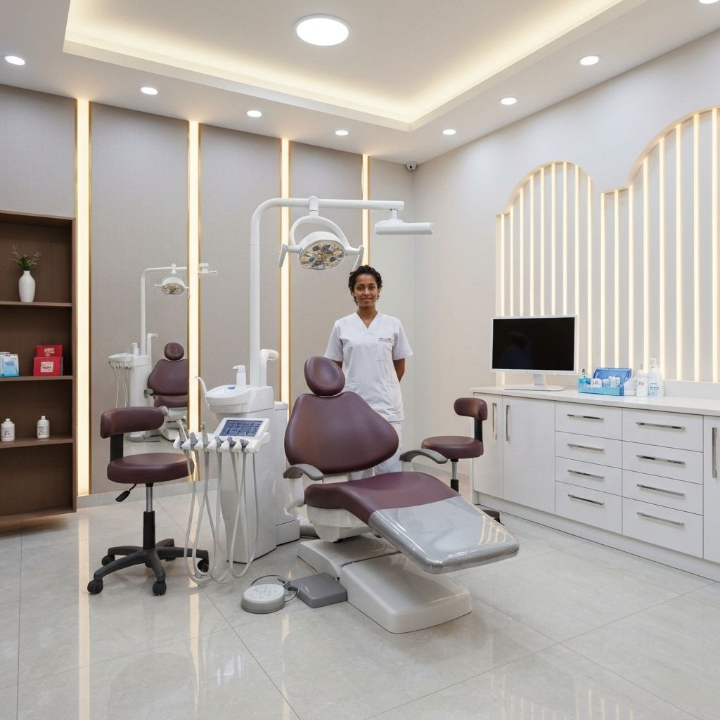 Alif Dental Clinic - Modern Ethiopian Dental Care Interior